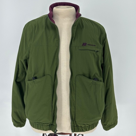 Aime Leon Dore x New Balance Jacket NWT Green Purple Lined ALD Collab Size M